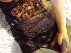 i'm a gay metalhead playing with my cock and dildo solo