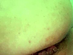 Dildo opens my ass like a blooming flower