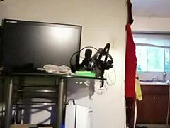 Homemade POV Cleaning And Changing For Prom