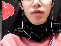 जापानी एशियन गे भाप भरे मैसेज एक्सचेंज कर रहे