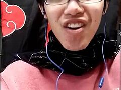 जापानी एशियन गे भाप भरे मैसेज एक्सचेंज कर रहे