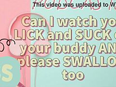 Kinky Podcast 7: Can I Watch You Suck Your Buddy and Swallow?