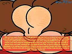 M u g e nr-18 deux - Bowser Koopa & Donkey Kong dominate Mario in wild breeding