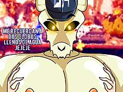 Friday Night Funkin’ Tabi gets worshipped by boyfriend in hot action