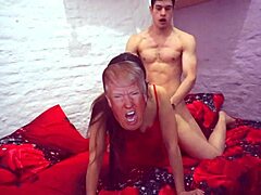 Sexy Gay Takes on Donald Trump in Intense Action
