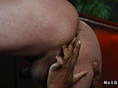 Balls Deep Bareback Interracial Gay Sex in Restaurant