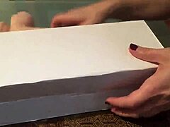 Massive 12-Inch Silicone Dildo Stretches Indian Trio Tight!