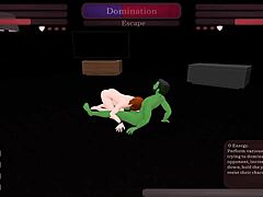 Gorok battles Aven in kinky fight club with wild anal and cumshots.