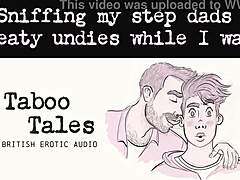 Sniffing Stepdad’s Underwear in Erotic Gay ASMR Audio