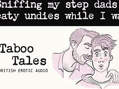 Sniffing Stepdad’s Underwear in Erotic Gay ASMR Audio