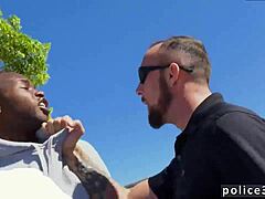 oops, filipino teen shopliftin’ turned into wild interracial group fuckin’!