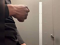 jerking off in home depot bathroom stall