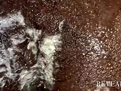 African gay dildo play in tight ass