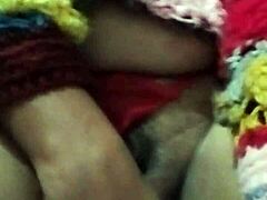 In This Cold, Only Hot Latino Solo Dildo Play Warms Me Up! 🔥