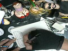 Hey, sketching William Seed’s hardcore dildo art for business part 2!