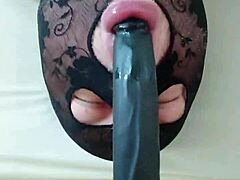 Oral fun with long dildo tonight!