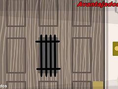 Cartoon gay stud goes wild in rabudo gangbang! 🔥