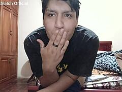 gay pasivo lojano spills tasty leche from cute maridito's ass