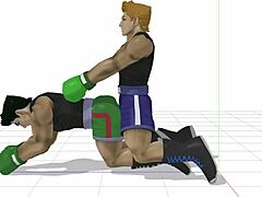 Little Mac gets anal.