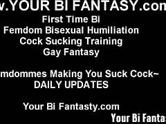 Crave Your First Bisexual Suck and Strapon Play?
