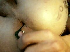 Stretching my hole wider with a new toy