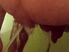 I Masturbate My Tight Anus with Hot Water Stream