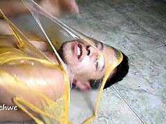 Spanish Escort Gets Slimy Facial in Public POV