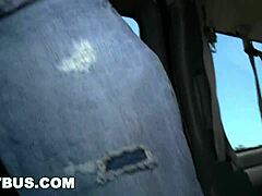 austin grant gets tricked into blowjob on bait bus