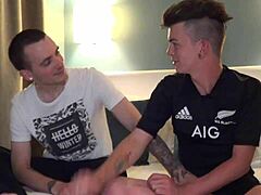 Zacchari and tiago blowjob ass fuck