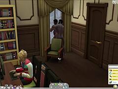 Follando En La Biblioteca Sims 4