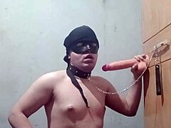 A Naughty Gay Bottom Explores Toys