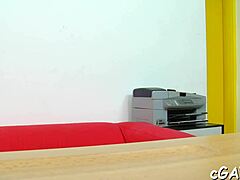 tough gay stud gives wet blowjob before hardcore anal fucking 😈💦