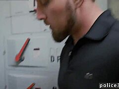 cops fucking boy gay twinks shoplifting leads to booty fucking