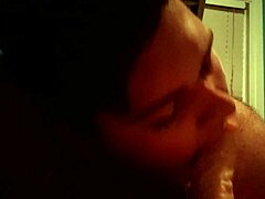 My First Time Doing Blowjob To A Dildo