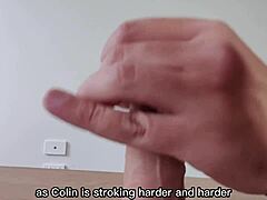 Step Gay Dad Roleplays Sex Education With Class Clown Using Dildo And Handjob