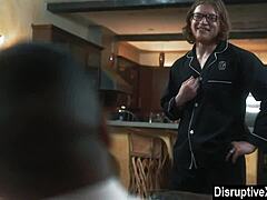 Cheating Housesitter Rims and Gets Barebacked by Ebony Boss