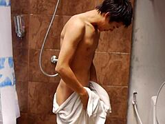 Twink Boxer Unloads In Masturbation Scene