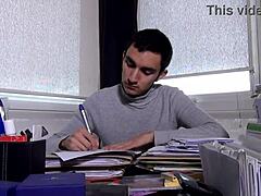 म्यूटेंट टेलीपोर्टर लवर को एडन फ्रॉस्ट के साथ फक करता है