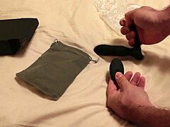 Thrusting Massive Dildo Deep in Tight Ass Solo Session