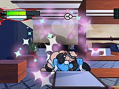 Oh So Hero gay hentai game with furry gangbang and cumshots in all holes technique