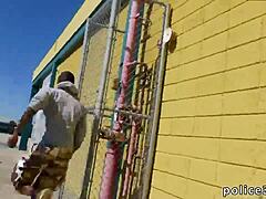 shoplifting leads to interracial booty fucking 😈