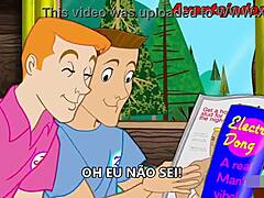 Ator pornô gay curte uma suruba quente with brazilian pornstar in anime hentai comic