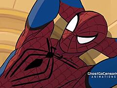 Spiderman dives into twink anal fucking and masturbation in this amateur gay sex scene 😂🍆