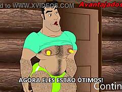 Ator pornô gay curte uma suruba quente with brazilian pornstar in anime hentai comic