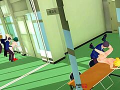 I feel so aroused in this my hero academia yaoi orgy where deku bakugou todoroki and kaminari get fucked by classmates in anime hentai