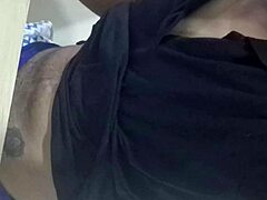 Amateur bisexual Colombian twink dominates his skinny ladyboy roommate in dorm