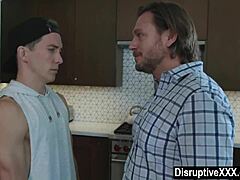 Jock Sucks and Fucks Older Professor