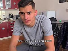 Two hot twinks need cash so they agree to a wild 3some. Bigstr films them getting fucked bareback in bedroom cowboy style.