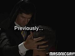 master kyler drayke shoves his 9-inch dick into twink dex devalls ass