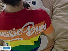 bf rides my cock hard makin me explode huge creampie in boxers